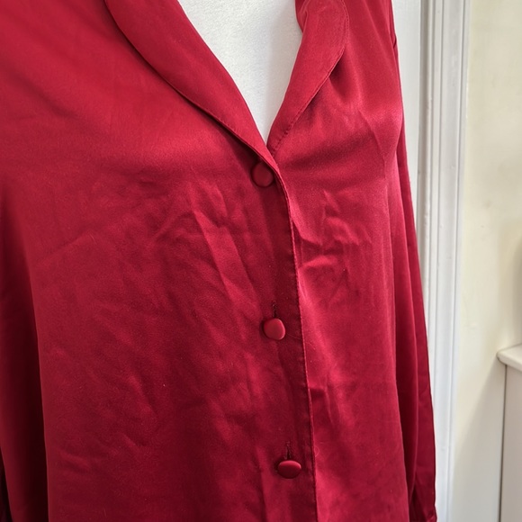 Victoria’s Secret Vintage Gold Label Red Robe - Picture 3 of 9